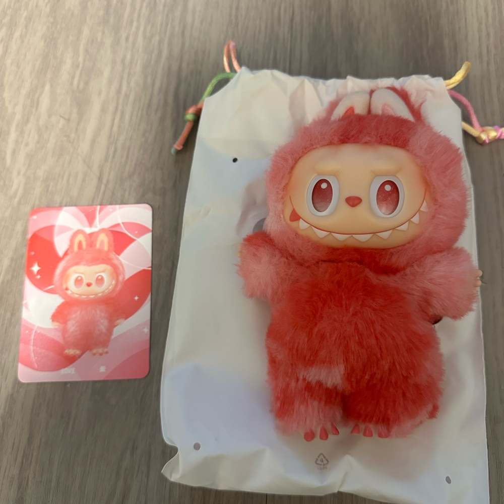 Authentic PopMart The Monsters Labubu Big Into Energy Love